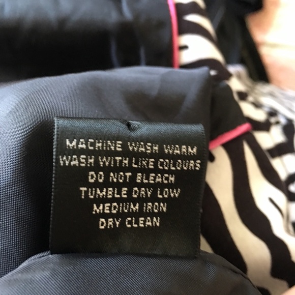 I B DIFFUSION Women’s Zebra Print Jacket, Size M - Picture 5 of 8